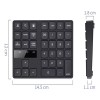 Jeswo Teclado Numérico Inalámbrico 35 Teclas Con Adaptador 2.4g