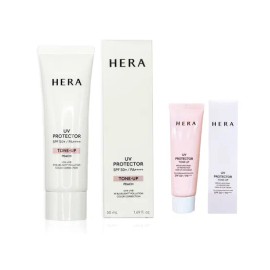 Hera UV UV Protector Tone-up Sun Cream Peach SPF50+PA++++ 50ml+40ml 1 piece / 헤라 UV 유브이 프로텍터 톤업 선크림 피치 SPF50+PA++++ 50ml+40ml 1개