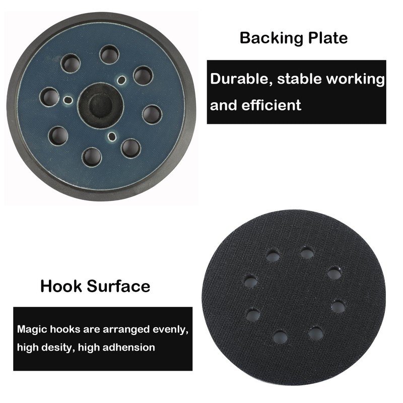5 Inch Random Orbital Sander Replacement Pad, Replacement Compatible with