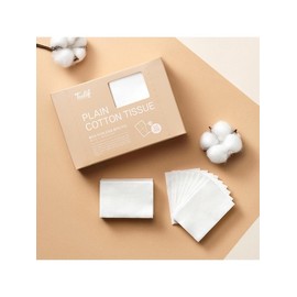 Tissue type cotton pad plain type / 티슈형 화장솜 플레인 타입