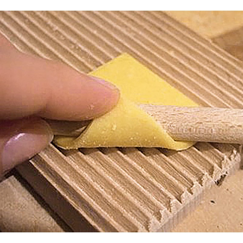 Küchenprofi Wooden Gnocchi Board - Grooved Board for Pasta Making
