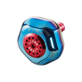 LIVRE 10543 PT52 Daiwa (L), LIVRE BJ, POWER Handle, Fire & Red