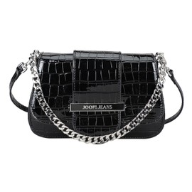 Joop Jeans Domenica Croco Paolina Shoulder Bag Xshf, black