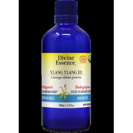 Divine Essence Ylang Ylang III Oil (Organic) - 100ml