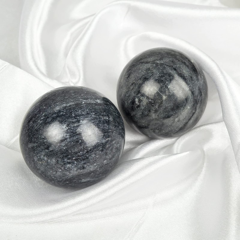 Feng Shui Stone Baoding Balls Chinese Health Exercise Stress Balls