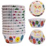 300 pieces muffin cases paper Easter egg colours rabbit muffin