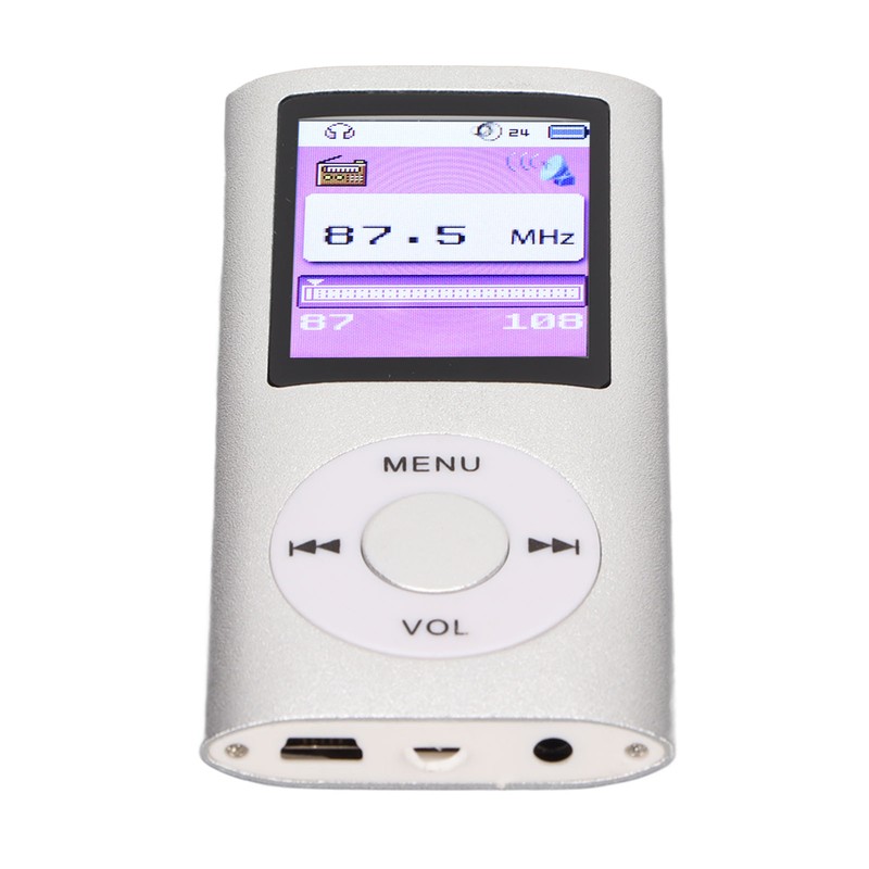 MP3 Player 1.8 Inch Color Display Screen Multifunctional Portable MP3