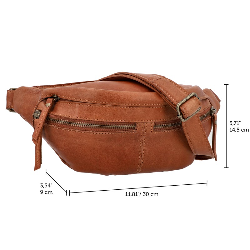Gusti Acton Women's and Men's Bum Bag Festival Bag Vintage