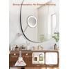 Brightown 10x Magnifying Mirror with Light, Flexible Gooseneck Make up