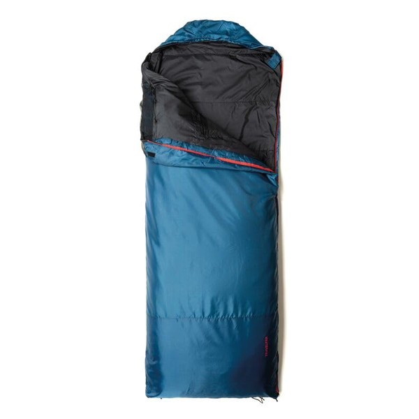 Snugpak Travelpak Traveller WGTE - Sleeping Bag with Built-in Mosquito Net, Sanitary Fabric - Light Sleep Bag & Quilt with Adjustable Hood - Odour Resistant Warm Sleeping Bag with Stuff Sack (RZ)