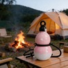 JZSMY Gradient Gourd Water Bottle with Strap, 580ml Portable Sport