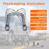 1900-2-1600 Replacement Safety Chain Trailer U-Bolt Kit for B&W Gooseneck