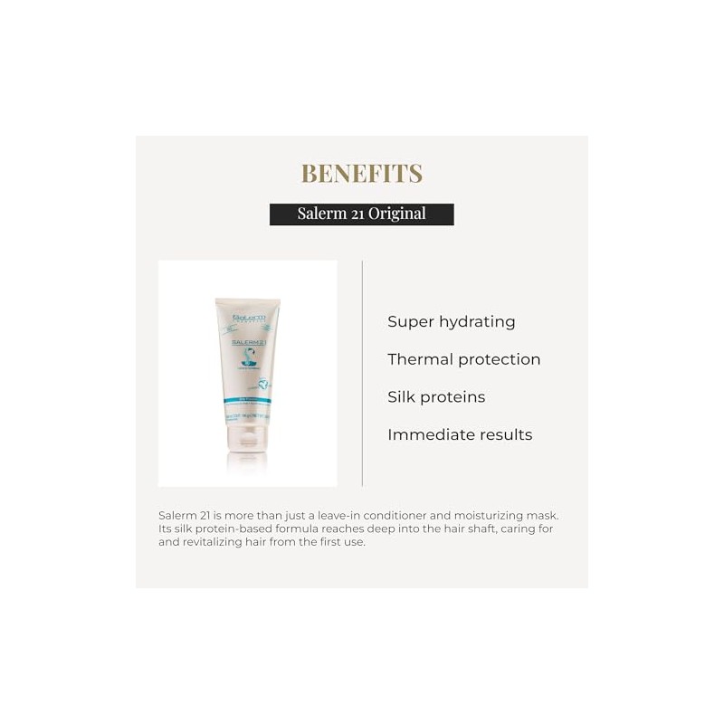 Salerm 21 B5 Silk Protein, 6.9 Ounce