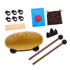 SAFIGLE Tone Tongue Drum Ethereal Musical Instrument for Peaceful Sounds with Included Drum Mallet