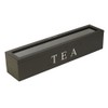 Small Wooden Tea Bag Storage Box 6 Compartment Wood Tea