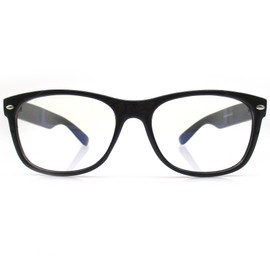 KKD Wellington Date Glasses, Fashion, Glasses, UV Protection Lenses, Black