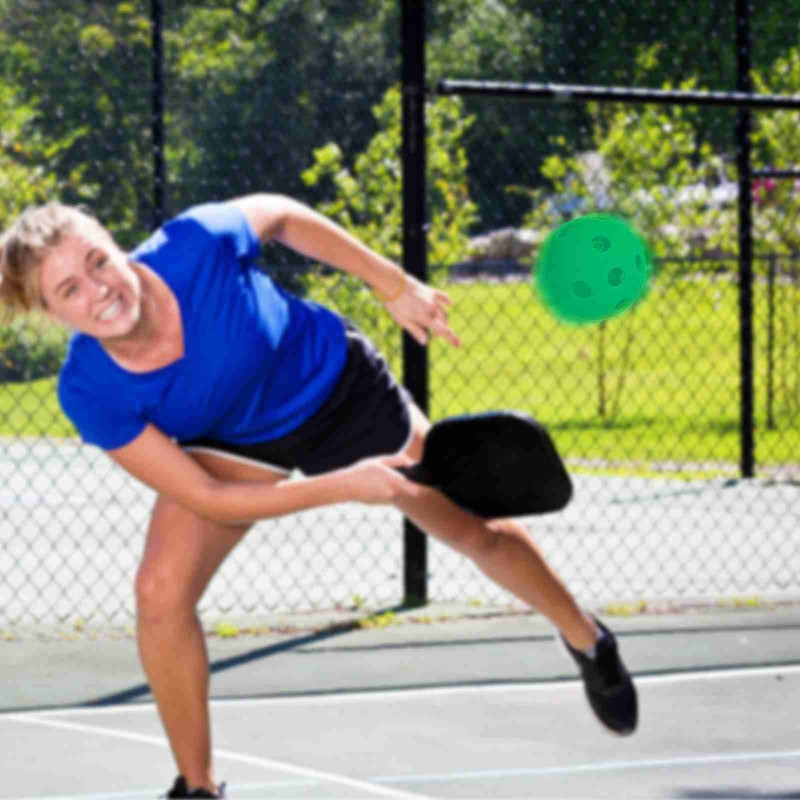 12 Packs 26 Holes Indoor Pickleball Balls for Indoor Court