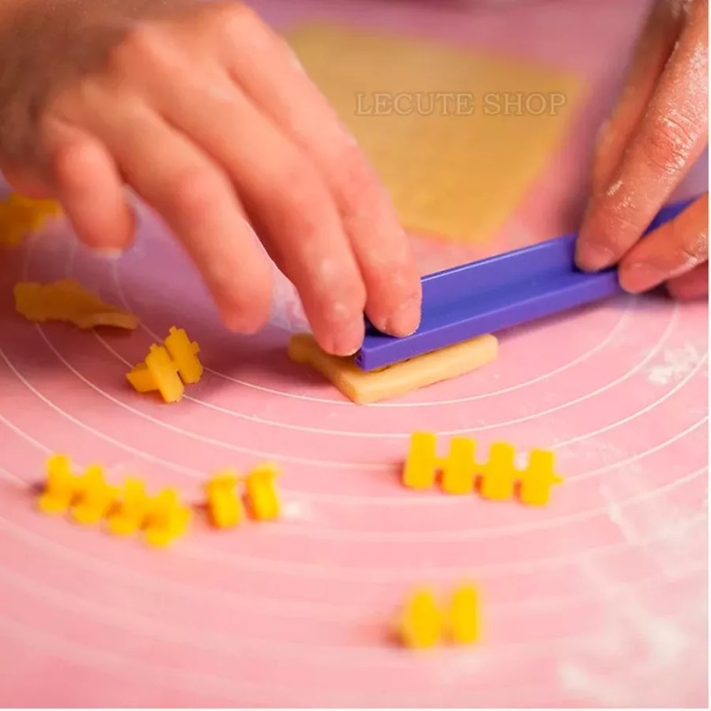 Stamp Letras Alfabeto Numero Sello Para Galletas Estampador Repost