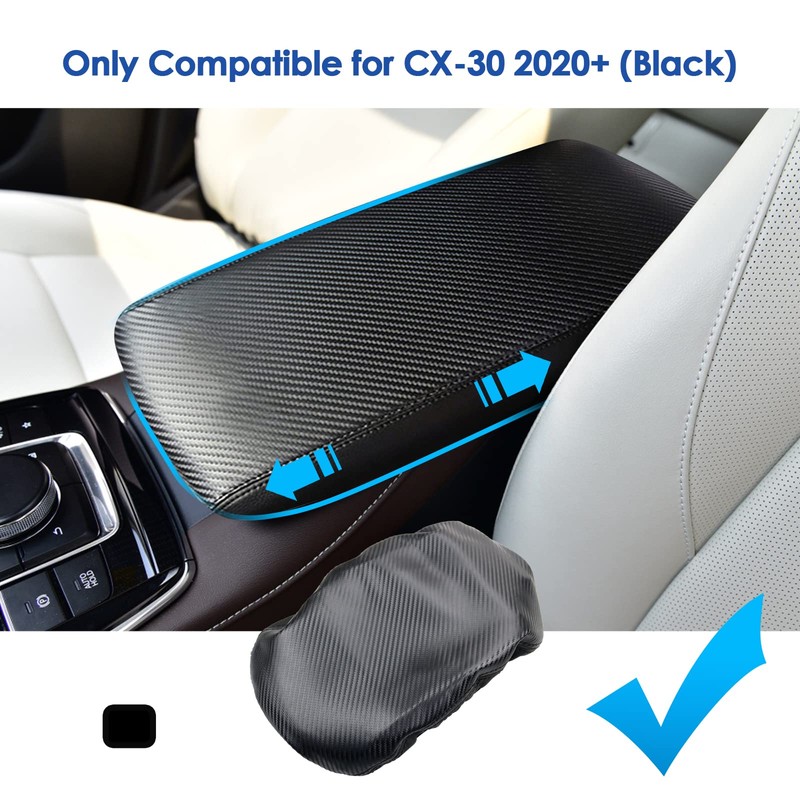 Coleya for 2020-2025 2026 Mazda CX-30 Center Console Cover, Waterproof&Anti-Scratch