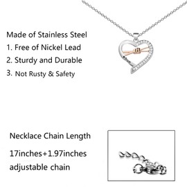 FUSTMW Drum Necklace Drummer Gifts Music Lovers Gifts Drum Jewelry Drum Gifts for Drum Player Lover Necklace Music Band Gifts, Small, Copper Stainless Steel, No Gemstone