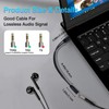 Enhanced Headphone Splitter for PC – 3.5mm Female to Dual