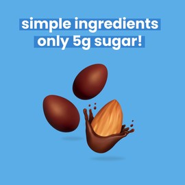 UNREAL Dark Chocolate Almonds - Certified Vegan, Gluten Free, Fair Trade, Non-GMO, No Sugar Alcohols or Soy (9 bags)