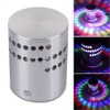 Colorful RGB Spiral Hole Wall Lamp Surface Wall Install Home