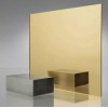 Acrylic Gold Mirror Acrylic #1300 Plexiglass 1/8" x 24" x