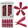 PANA 1pk Bow Ribbon Style Red Acrylic Nail Soak Off