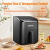 DEIME Air Fryer 3 Qt, Small Airfryer Digital Space Saving