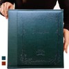 Large Photo Albums 5x7 360 Pockets, Holds 360 5x7 Photos with Writing Space Memo, Extra Large Capacity Picture Album with Vintage Leather Cover, Family, Baby, Wedding, Travel Photo Book (DarkGreen)