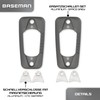 BASEMAN® Key Organiser – Replacement Part Set (Aluminium Shells +