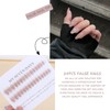 False Nails Glitter - 24PCS Cat Eye Press on Nails