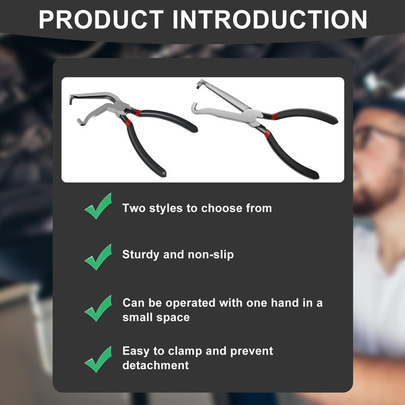 Electrical Disconnect Pliers Carbon Steel Electrical Connector Pliers Automotive Electrical