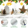 YEXEXINM 3 Pack 3 x 8 Ft Christmas Snow Blankets,
