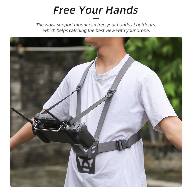 Fututech Ergonomic Mount for DJI RC Plus Adjustable Drone Remote