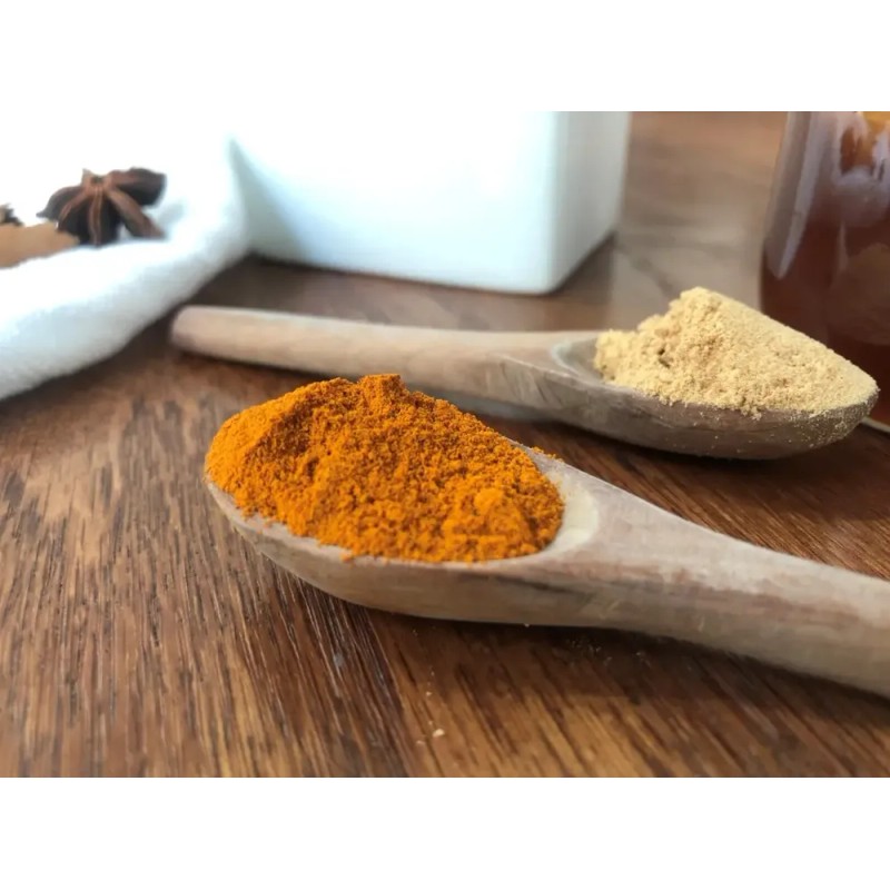 Paquete, Cúrcuma En Polvo 500 Gr Y Jengibre En Polvo