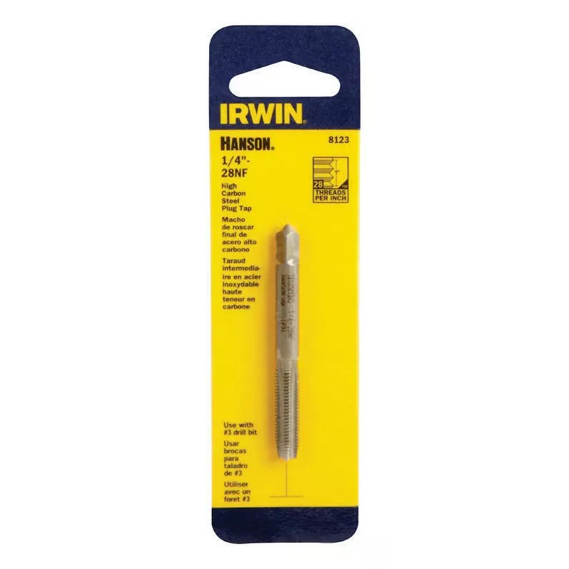 Hanson Irwin Hanson High Carbon Steel SAE Fraction Tap 1/4