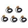 5Pcs Proximity Switch NPN Normally Closed IP65 28Hz Working Frequency