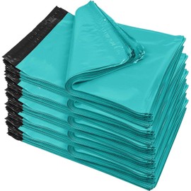 iMBAPrice 500-Pack Teal Poly Mailers 7.5x10.5 Inch #2 Color Poly Mailing Envelopes Bags, Self Seal Adhesive Waterproof and Tear Proof (Total 500 Bags)