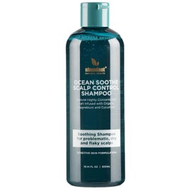Abundant Natural Health Ocean Soothe Scalp Control Shampoo with Highly Concentrated Organic Magnesium Salt and Cucumber Juice to Hydrate Dry, Flaky Scalps, Nourish and Protect Hair Follicles, 300mL