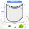 Compatible Lint Filter for LG Dryer Models DLEX3875V, DLEX3875W, DLG3051W,