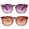 Sehnsucht Bifocal Reading Sunglasses for Men and Women,Retro Reading Glasses