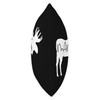 Moose Lover Designs Cute Mama-Moose Mom Design Throw Pillow, 18x18,
