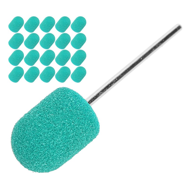 Nail Sanding Band Drill Bit Nail Art Polishing Sanding Cap