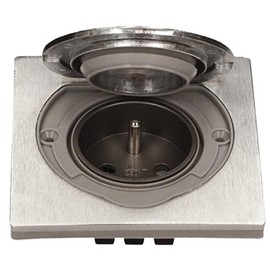 Airtight Power Strip for Floor or Worktop: Orno