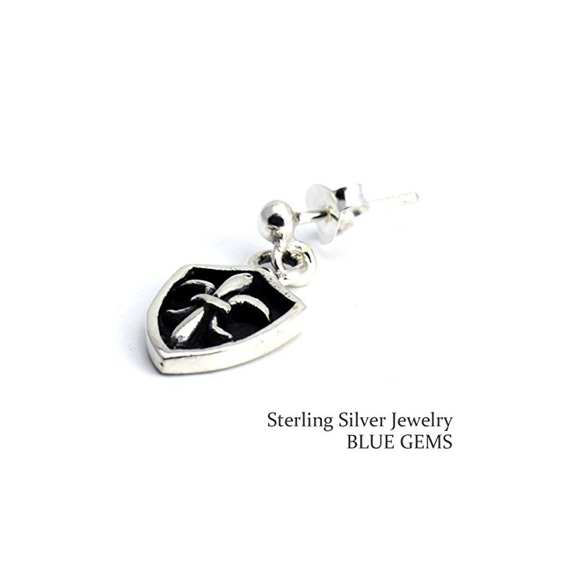 STERLING SILVER 925 AMTHGPS-105 Single Ear Sterling Silver 925 Earrings