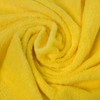 Seleq 450GSM Yellow Turkish Cotton Washcloths Bulk 13" x 13"
