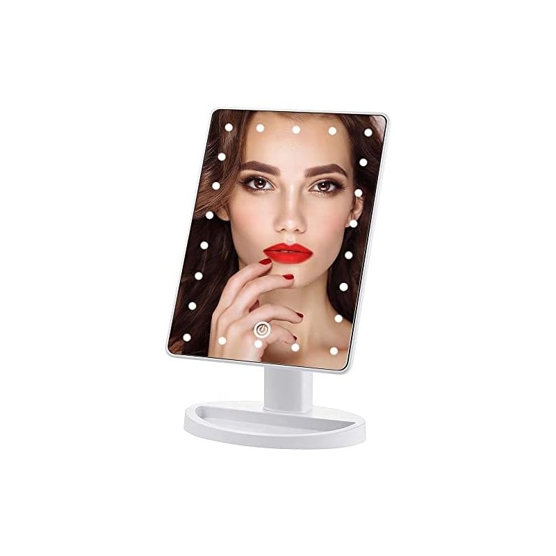 LUMEZING Espejo luz led Maquillaje de Alta definición con 22