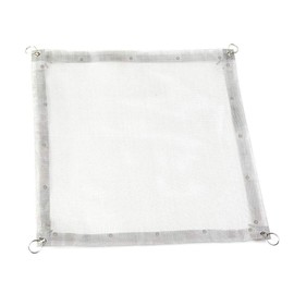 SRECNO Bonfire Mesh Fire Stand, Bonfire Stand, Mesh Sheet, Mesh Fire Stand, Easy Assembly, 16.5 x 16.5 inches (42 x 42 cm)